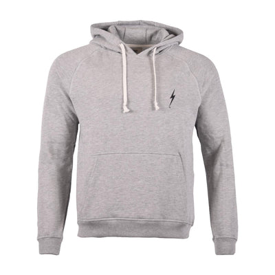 Lightning Bolt essential heather fleece hood