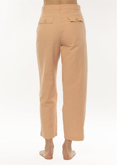 Sisstrevolution Riviera Woven Pant - Apricot Crush