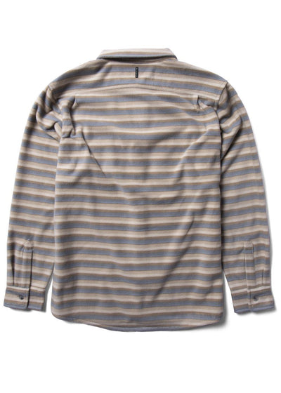 Vissla Eco-Zy Ls Polar Flannel - light slate