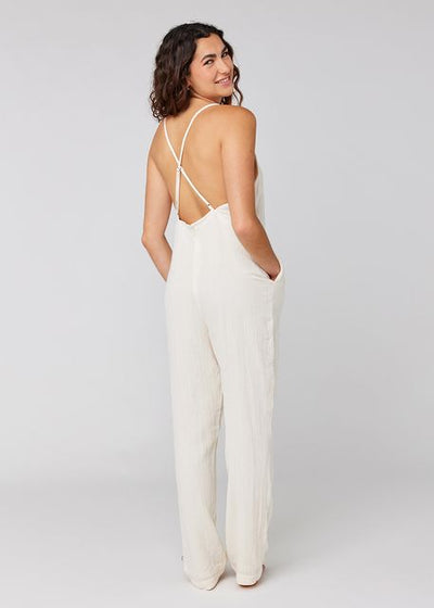 Sisstrevolution Happy here romper - Sea Salt