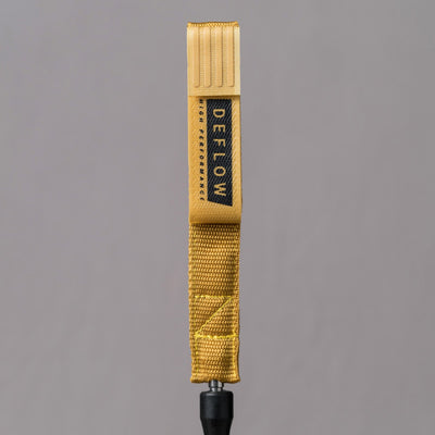 Deflow 6" 7mm performance leash mustard