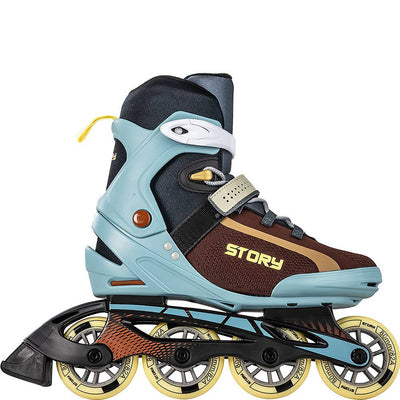 Story Union Inline Skates - brown/blue