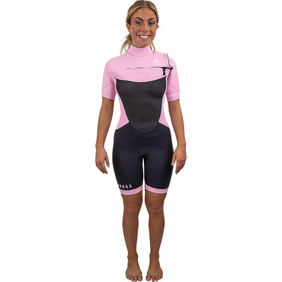 Annox Radical SS shortie Womens Wetsuit 3/2 - pink