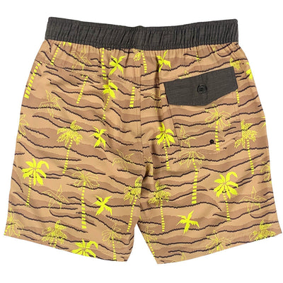 Lost Risky E-Waist Beachshort Khaki Suburbia