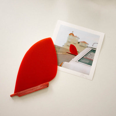 Deflow THOMAS LODIN longboard fin - red