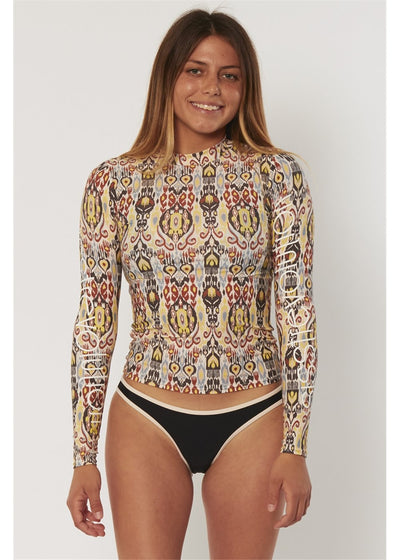 Sisstrevolution Ikat Sandbar Rashguard - Pina