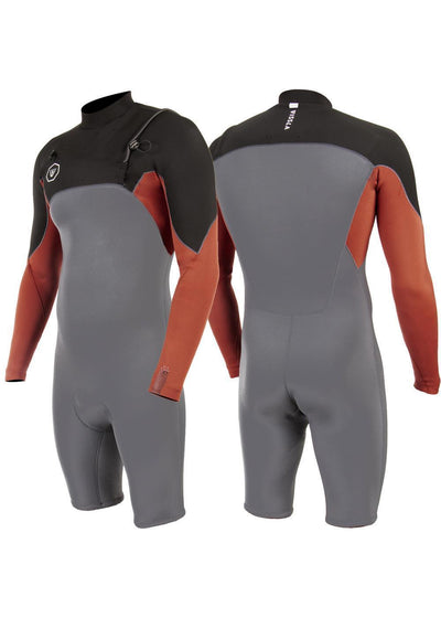 Vissla 7 Seas 2-2 Ls Spring Wetsuit / rust