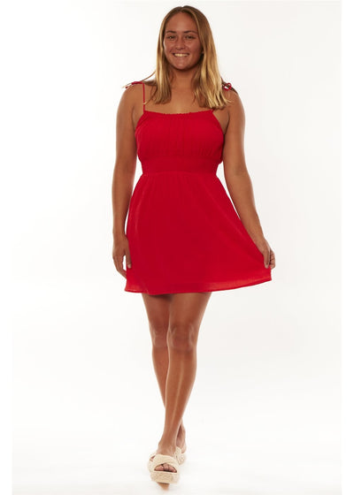 Sisstrevolution Dreamin Dress - Lobster