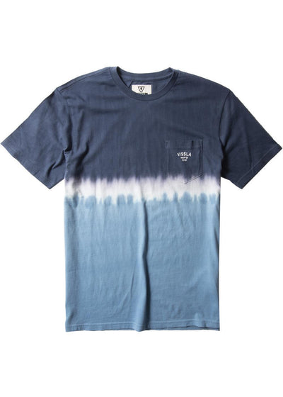 Vissla Drop Out Boys Ss Pkt Tee / dark denim