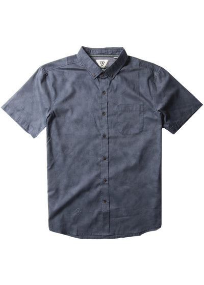 VIssla Center Line Eco Ss Shirt/ dark denim