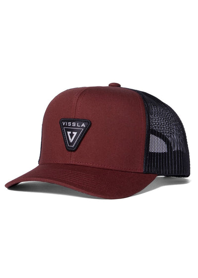 Vissla Cascade Eco Trucker Hat-Fired brick