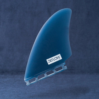 Deflow Mid twin fin -full tab-blue