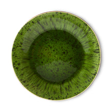 Afbeelding in Gallery-weergave laden, The Emeralds Ontbijtbord Met Spots Groen S/2
