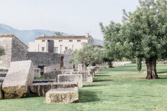 Casa Benaglip in Spain intimate wedding venue view from olive groves