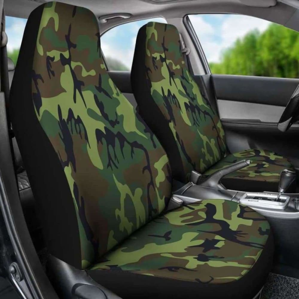 Camouflage Pattern Car Seat Covers 113208