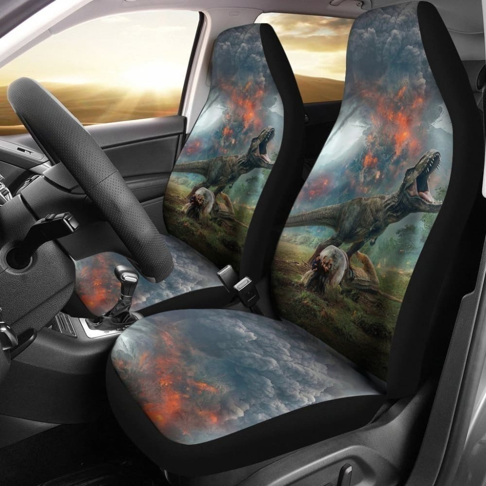 Jurassic Park Dinosaur Car Seat Covers 094209