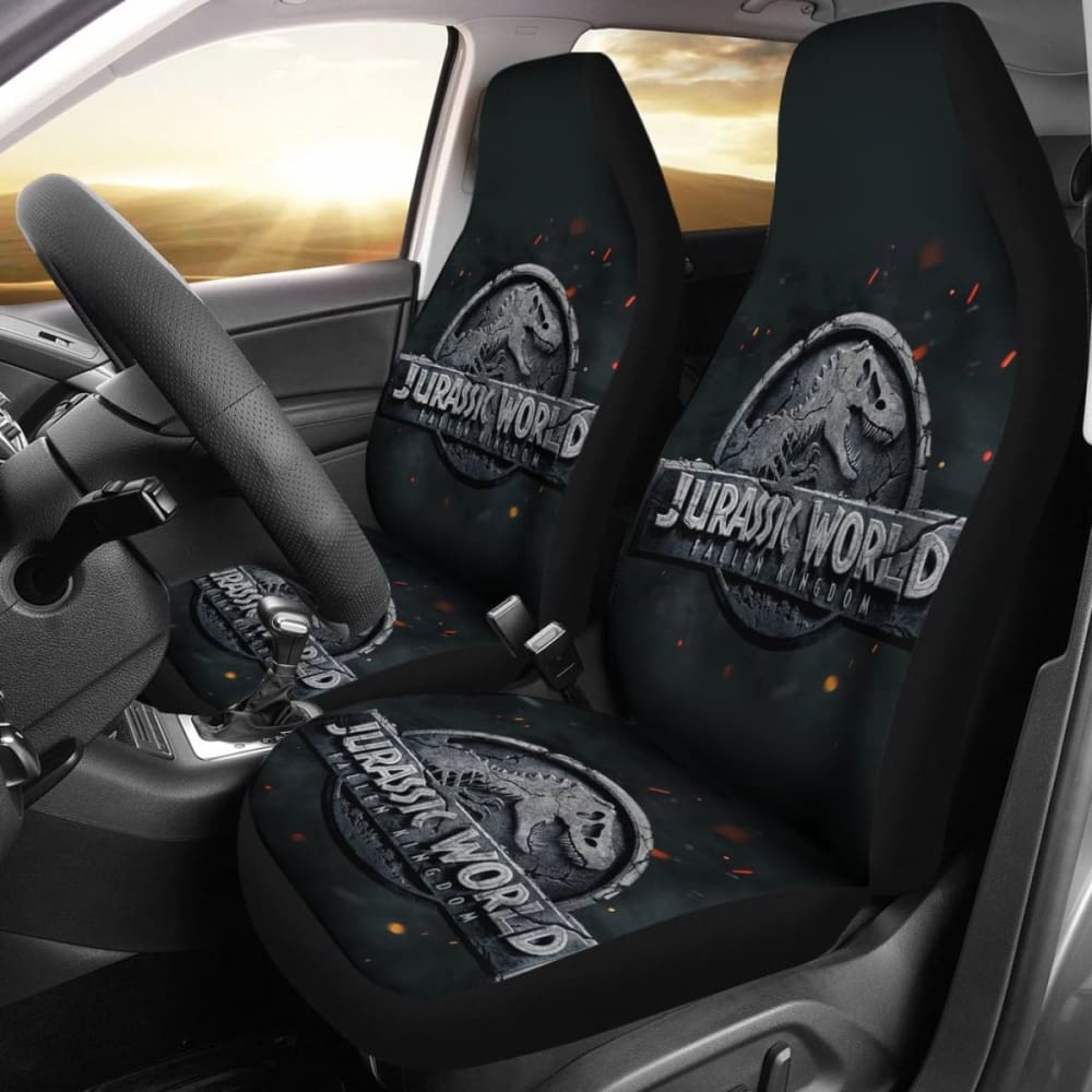 Jurassic Park Symbol Seat Covers Amazing Best Gift Ideas 094201