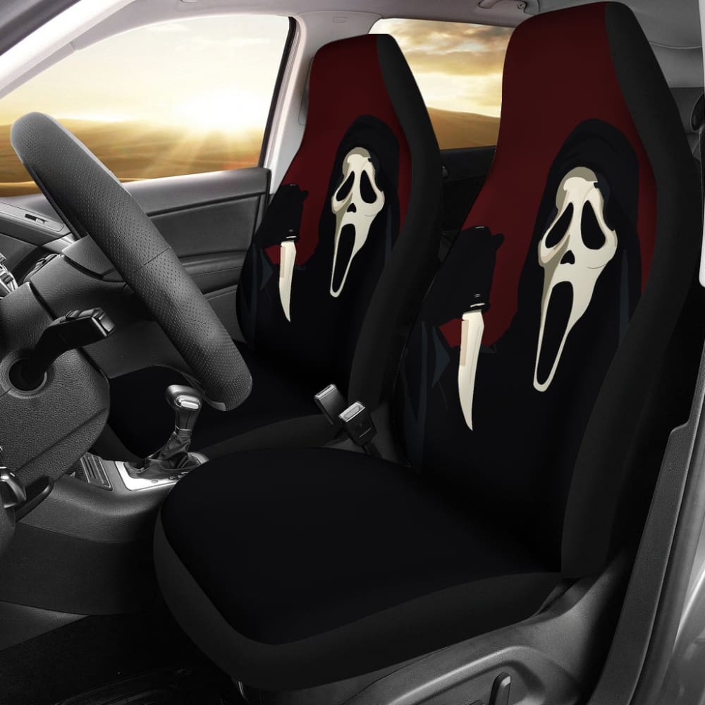 Scream Ghostface Car Seat Covers