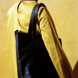 Rowdy Leather Tote Bag For Women, Matte 'Mountain' Brown, Buttery-soft Velvet Feel, Nubuck Leather, Zipper Closure
