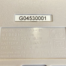 gameboy serial number stickers