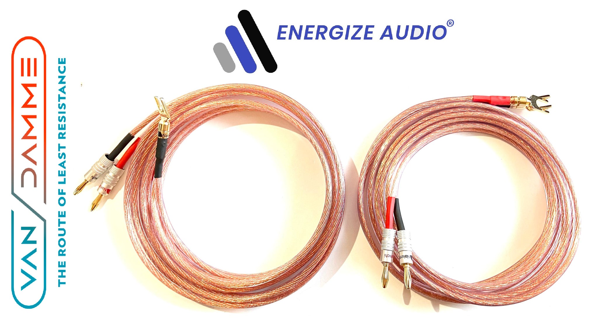 Van Damme Hi Fi Series Lc Ofc 2x4mm Speaker Cables 2x2 5m Terminated Energize Av Retro Gaming