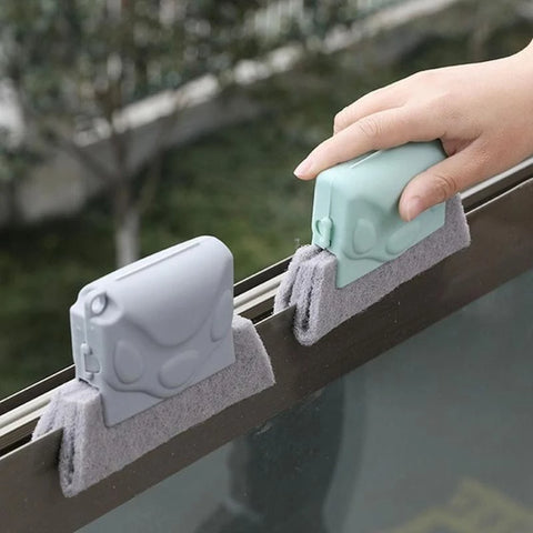Brosse-nettoyage⎮Multi Tache - les zones difficiles des fentes des fenêtres .