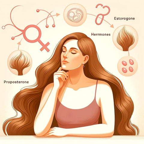 connection between menopause and hair health