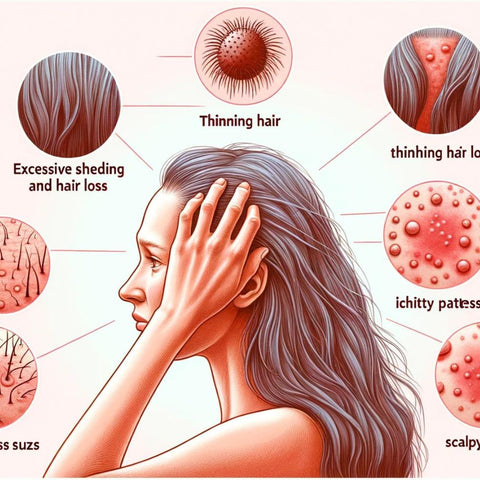 menopause hair loss symptoms