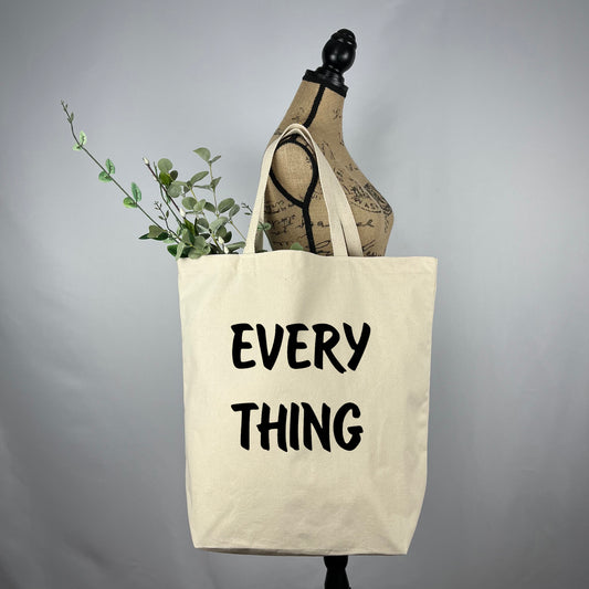 Ethically Made 100% Organic Cotton Canvas Tote Bag - Kindred