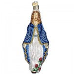 Virgin Mary Christmas ornament Merck Family's Old World Christmas