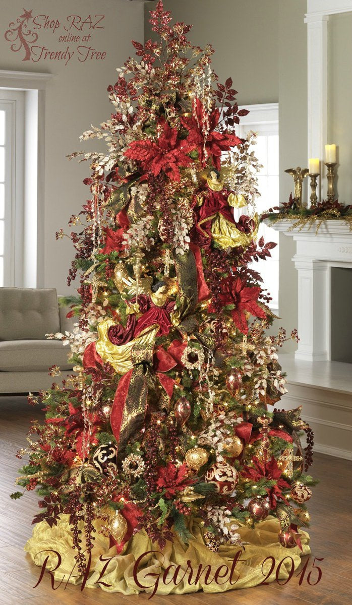 RAZ Garnet Christmas Tree http://www.trendytree.com