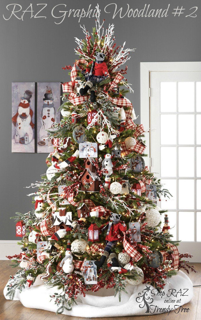 RAZ Graphic Woodland Christmas Tree http://www.trendytree.com