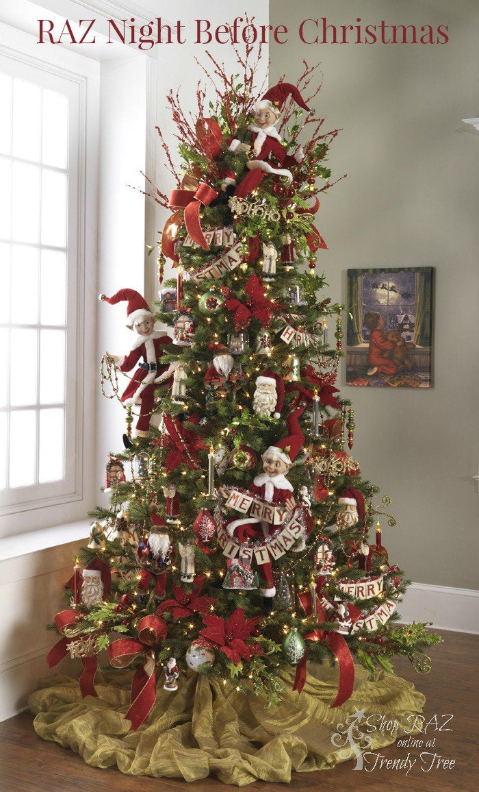 RAZ Night Before Christmas Tree http://www.trendytree.com