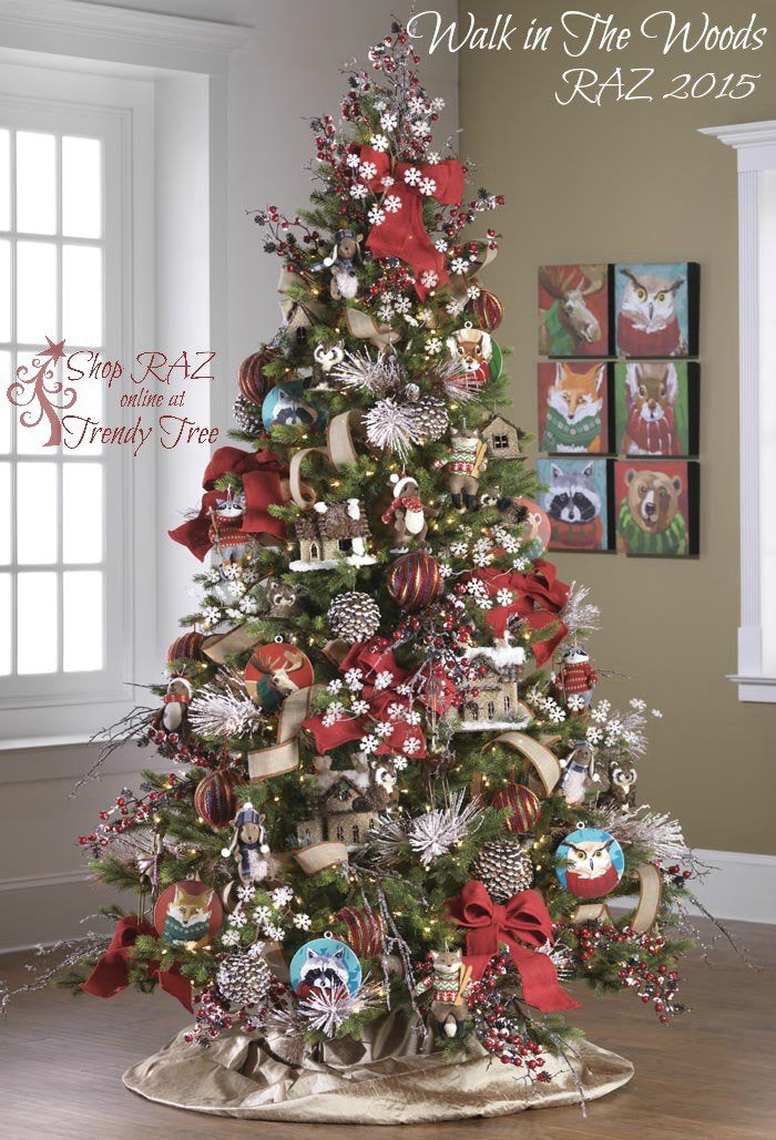 RAZ Walk in The Woods Christmas Tree http://www.trendytree.com