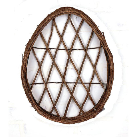 276966 Egg Shaped Wall Basket at Trendy Tree