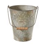 raz milk bucket, metal pail, metal bucket, raz bucket