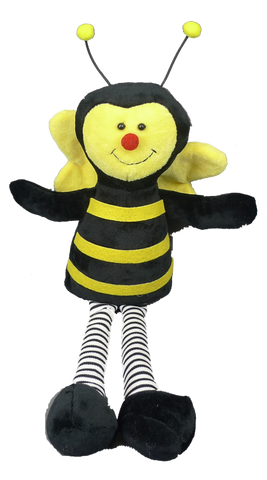 Plush Bumblebee with long legs