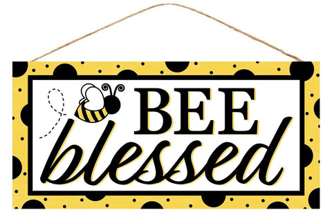 bee blessed bumblebee sign