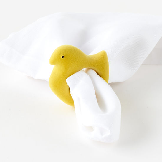 Yellow Peep Napkin Ring