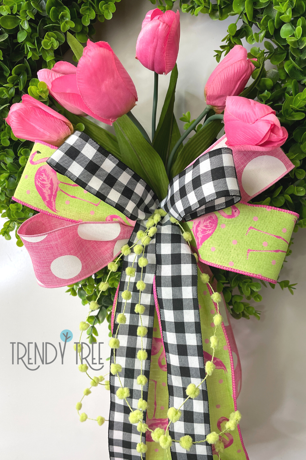 bow made with ez bowmaker at trendy tree