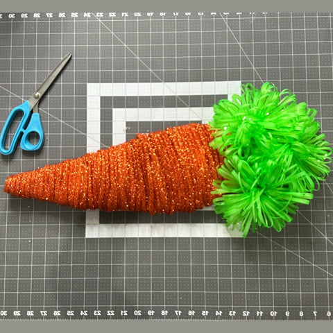 carrot made from tinsel tubing