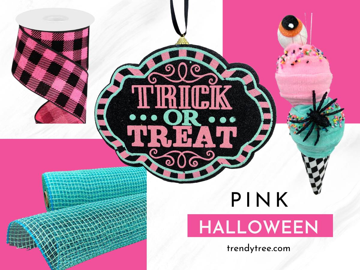 pink products for Halloween