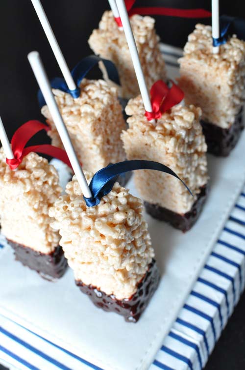 Rice Crispies on a Stick! — Trendy Tree