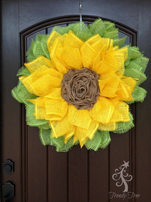 sunflower-burlap-ribbon-center-front-door-blog-post