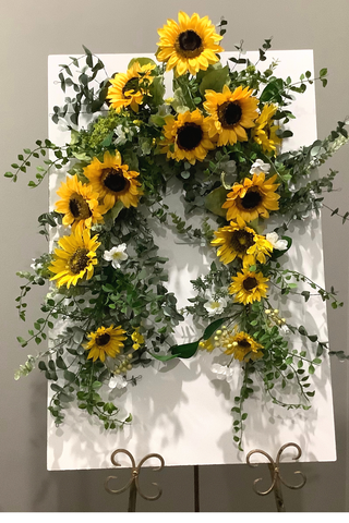 sunflower garland