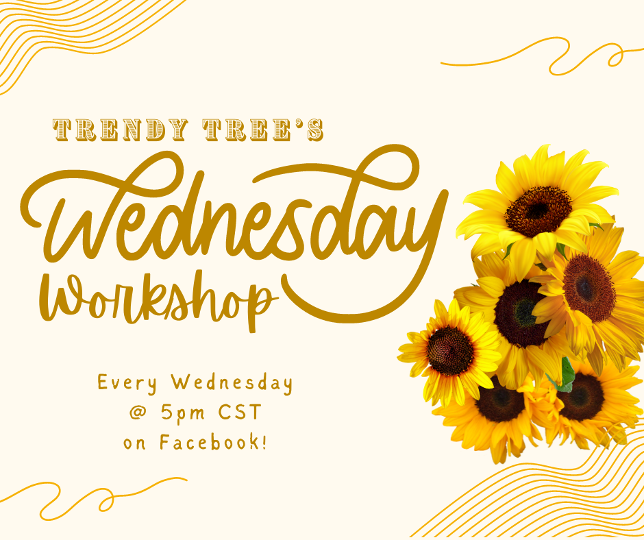 trendy tree wednesday workshop tutorial