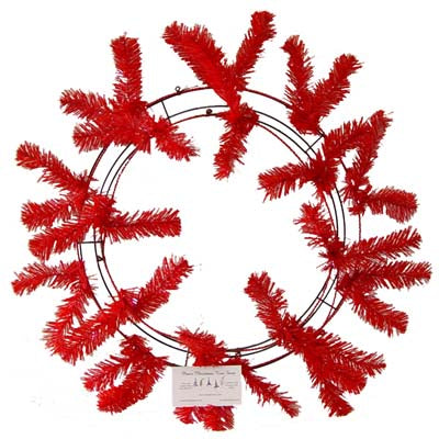 red work wreath