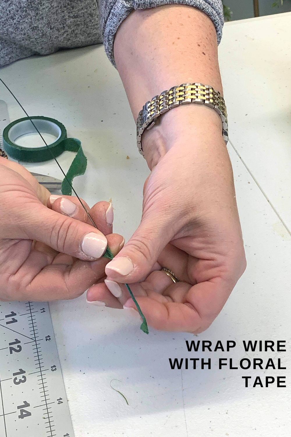wrap wire with floral tape