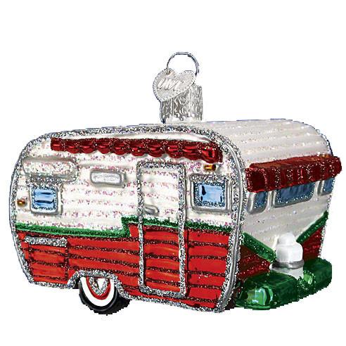 Trolley Old World Christmas Ornament 46094 — Trendy Tree