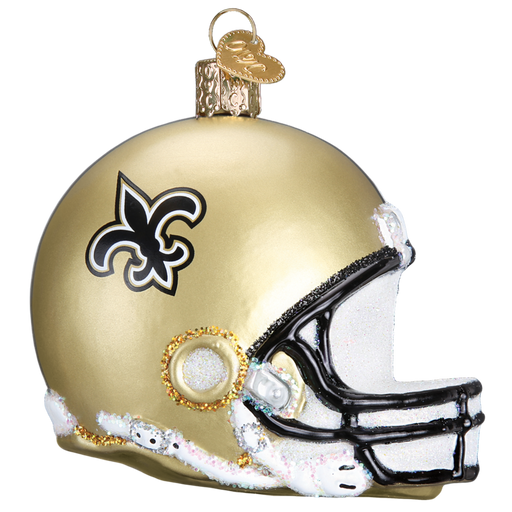 New Orleans Saints Helmet 72117 Old World Christmas Ornament — Trendy Tree